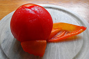pomidor bez skóry z puszki odsączony