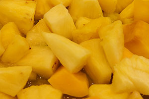 ananas z puszki odsączony