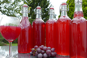 sok winogronowy na bazie soku zagęszczonego
