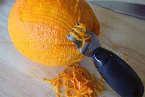 pomarańczowa skórka kandyzowana