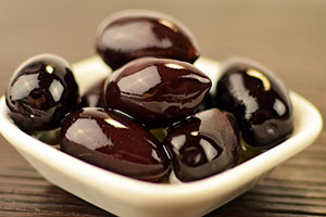 oliwki czarne w oleju po grecku