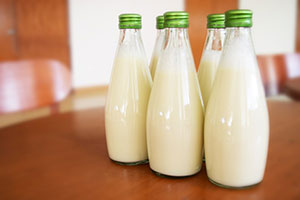 mleko sojowe wzbogacone w wapń