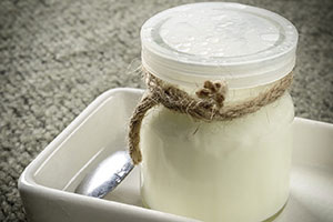 jogurt aromatyzowany słodzony słodzikami 0% tłuszczu