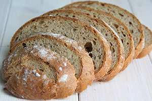 chleb wiejski domowy z mąki do automatu