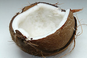 kokos dojrzały świeży
