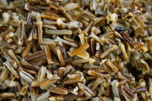 ryż dziki gotowany niesolony